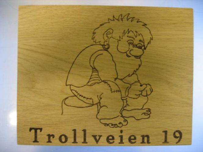 Hovedbilde 1212. D Hytte/Husskilt