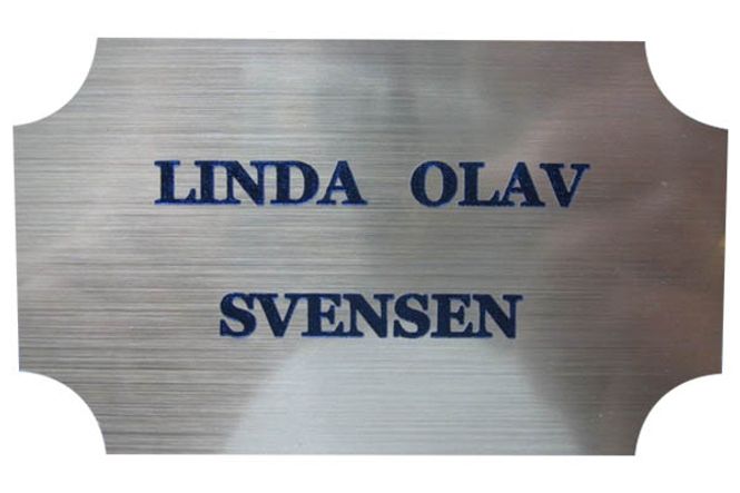 Hovedbilde 859 Postkasse skilt