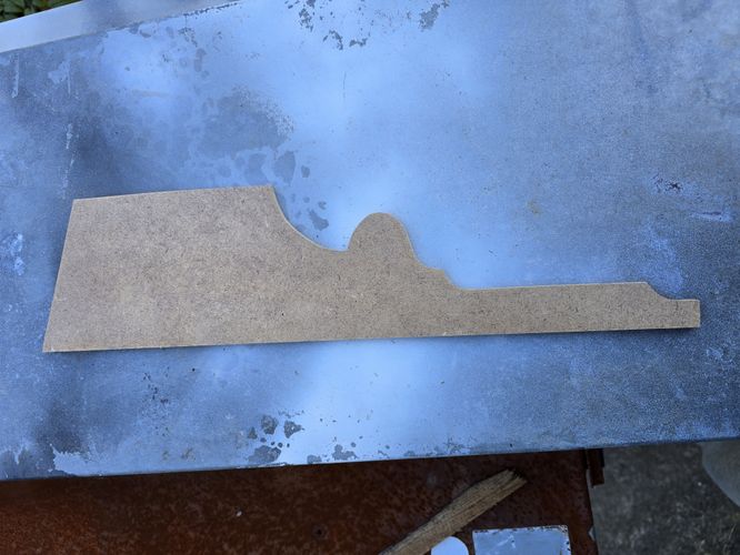 1090 Pynteknekt. 9.5 mm x 48mm x 40cm